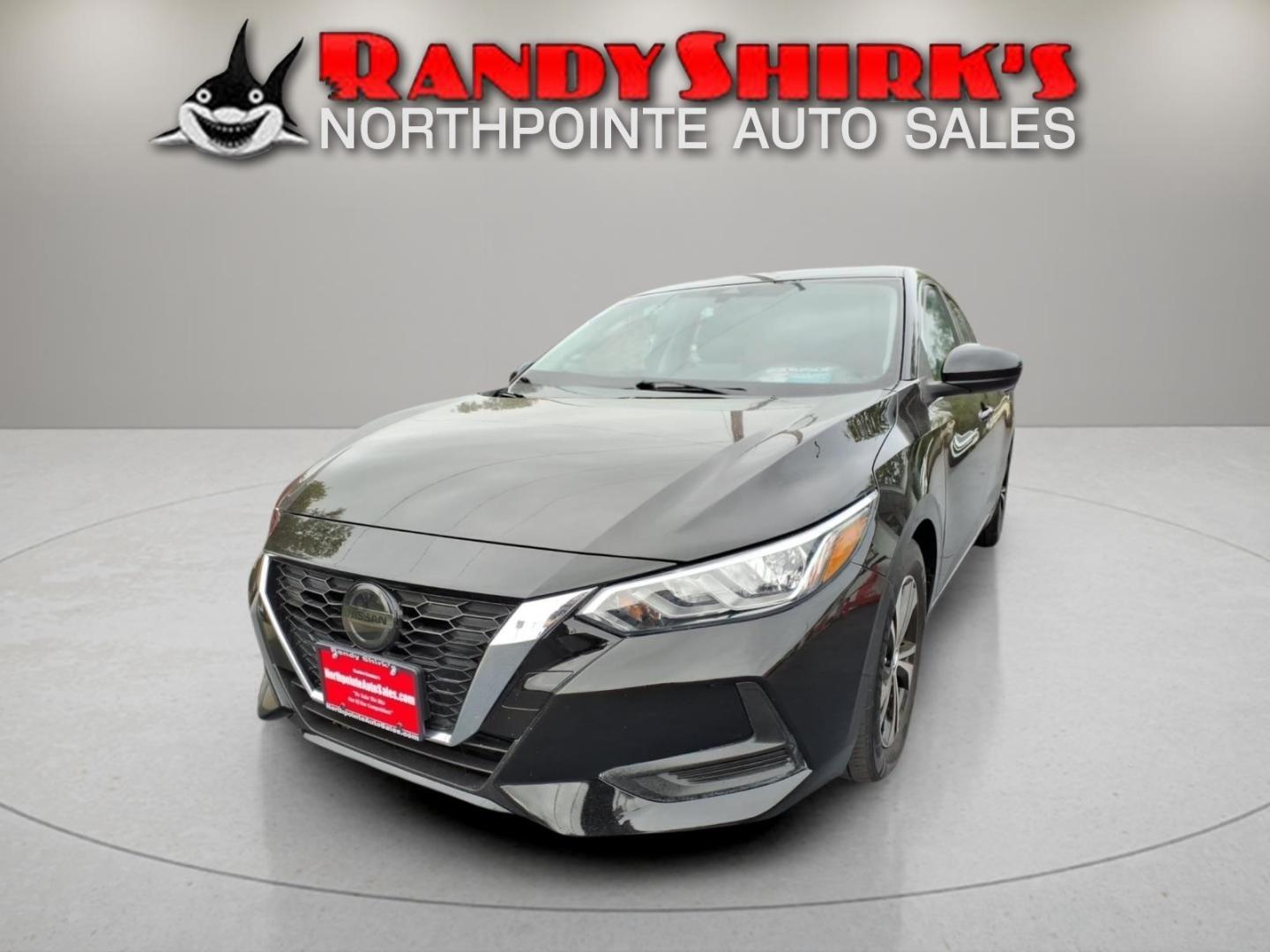 2023 Super Black Nissan Sentra SV (3N1AB8CVXPY) with an 2.0L 2.0L I4 149hp 146ft. lbs. Direct Injection engine, Xtronic CVT transmission, located at 5505 N. Summit St., Toledo, OH, 43611, (419) 729-2688, 41.654953, -83.530014- Photo#0