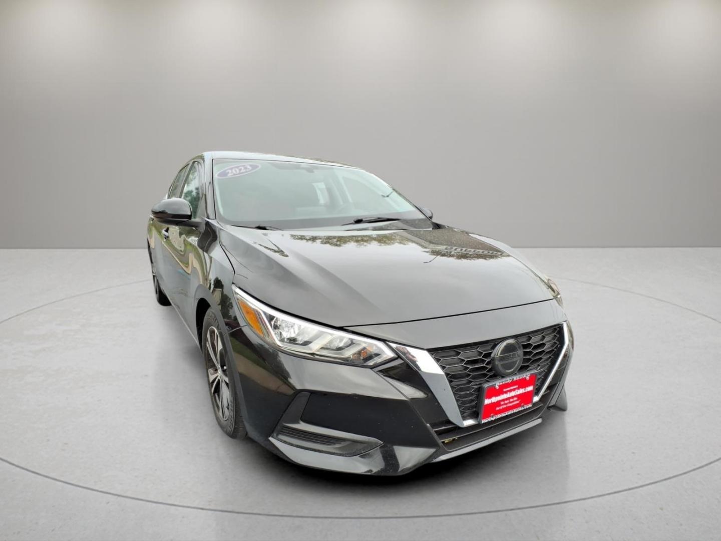 2023 Super Black Nissan Sentra SV (3N1AB8CVXPY) with an 2.0L 2.0L I4 149hp 146ft. lbs. Direct Injection engine, Xtronic CVT transmission, located at 5505 N. Summit St., Toledo, OH, 43611, (419) 729-2688, 41.654953, -83.530014- Photo#19