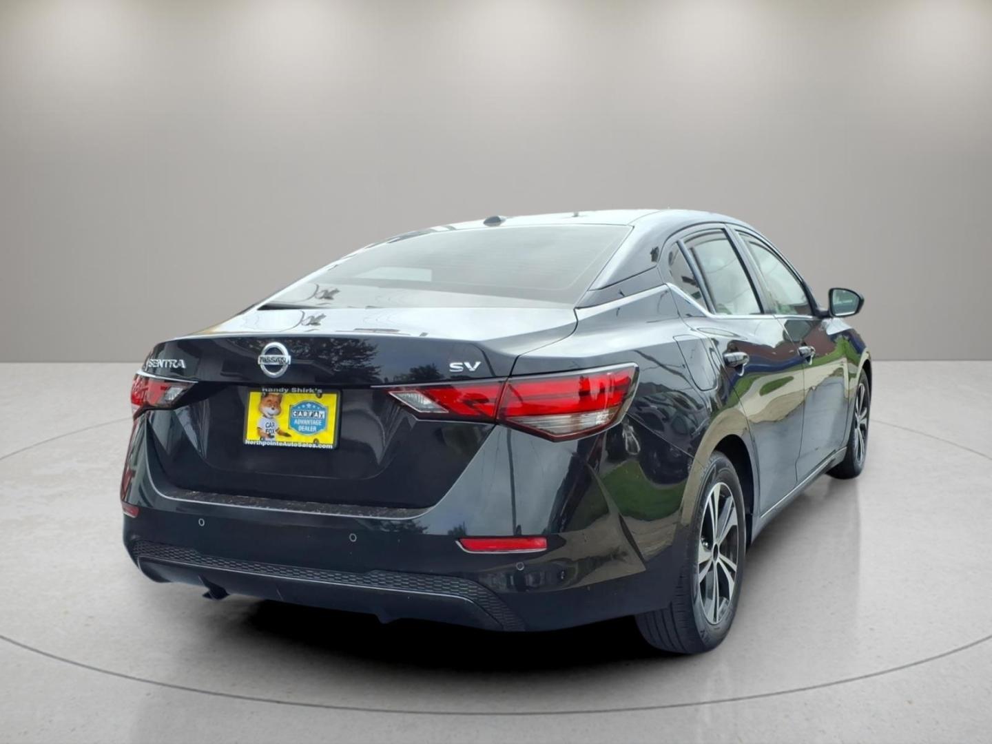 2023 Super Black Nissan Sentra SV (3N1AB8CVXPY) with an 2.0L 2.0L I4 149hp 146ft. lbs. Direct Injection engine, Xtronic CVT transmission, located at 5505 N. Summit St., Toledo, OH, 43611, (419) 729-2688, 41.654953, -83.530014- Photo#21