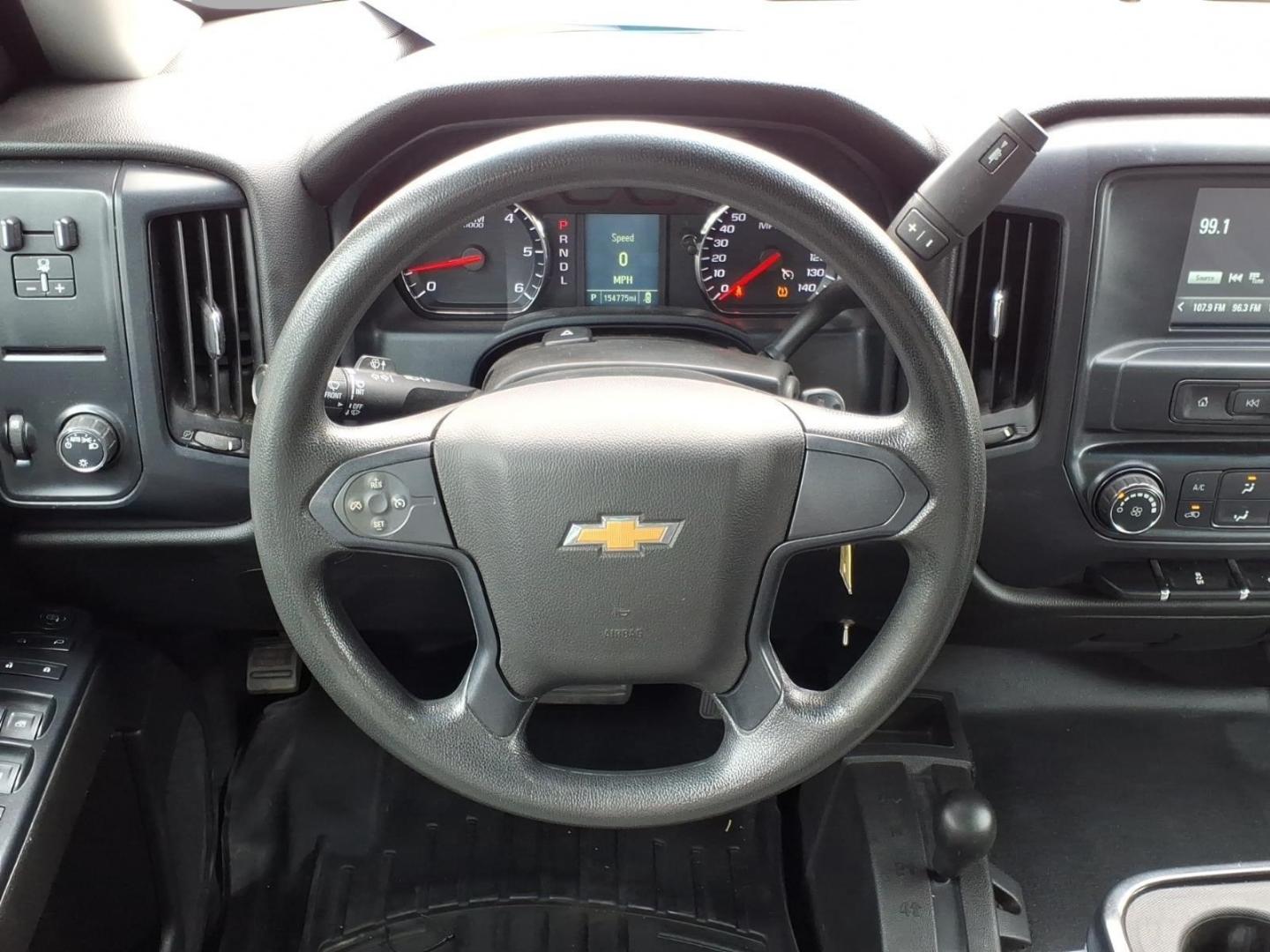 2019 Summit White Gaz Chevrolet Silverado 1500 LD Work Truck (2GCVKNEC8K1) with an 5.3L EcoTec3 5.3L V8 355hp 383ft. lbs. Direct Injection engine, 6-Speed Shiftable Automatic w/Overdrive transmission, located at 5505 N. Summit St., Toledo, OH, 43611, (419) 729-2688, 41.654953, -83.530014- Photo#16