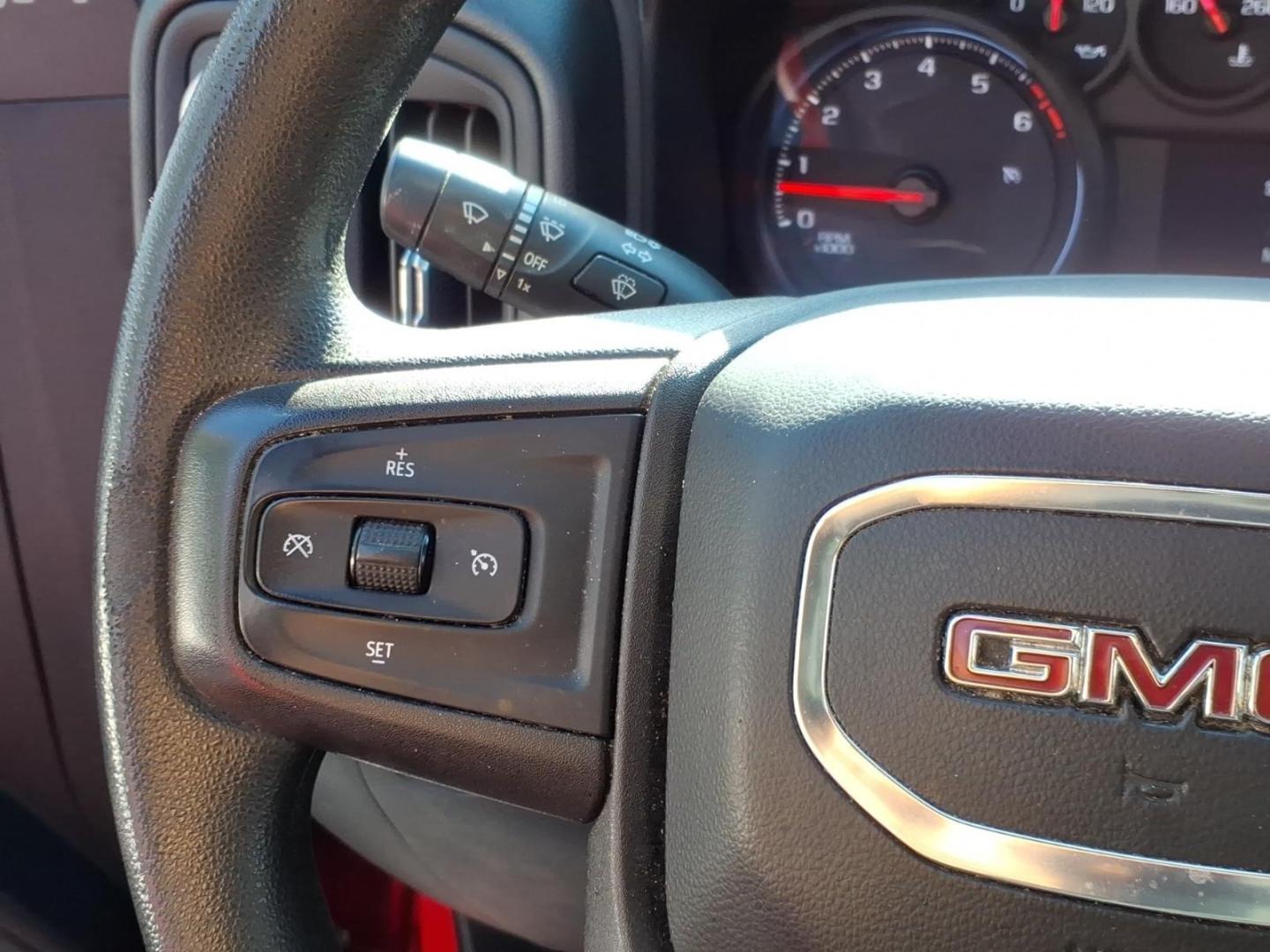 2019 Cardinal Red GMC Sierra 1500 Base (1GTR9AEF9KZ) with an 5.3L EcoTec3 5.3L V8 355hp 383ft. lbs. Direct Injection engine, 6-Speed Shiftable Automatic w/Overdrive transmission, located at 5505 N. Summit St., Toledo, OH, 43611, (419) 729-2688, 41.654953, -83.530014- Photo#5